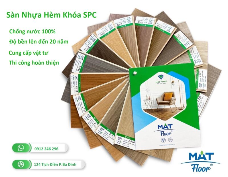 Sàn Nhựa Hèm Khóa MatFloor 4mm