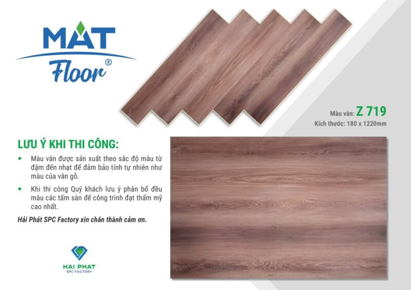 Sàn Nhựa Hèm Khóa MatFloor Z-719