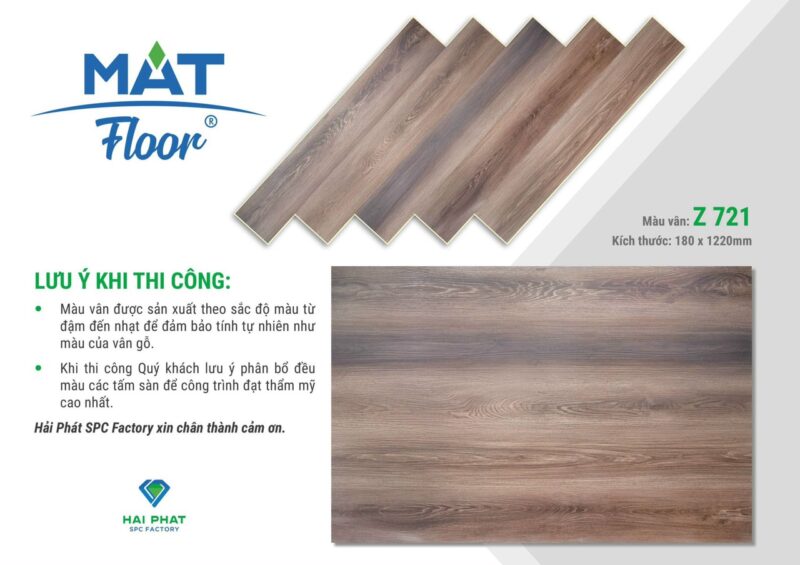 Sàn Nhựa Hèm Khóa MatFloor Z-721