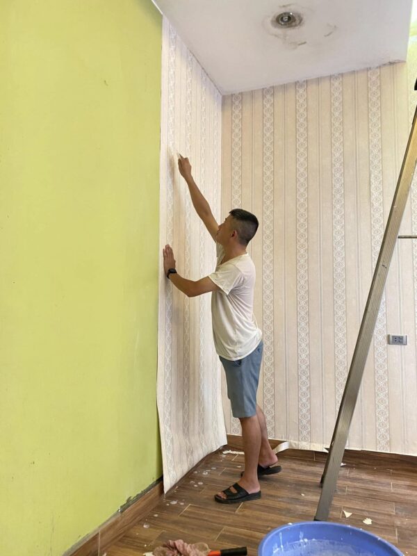 Hướng Dẫn Thi Công Giấy Dán Tường