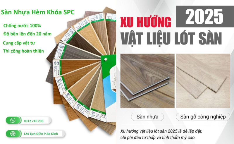 Xu Hướng Vật Liệu Lát Sàn Nhà 2025