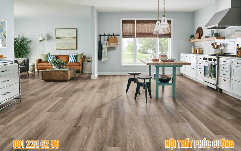 giá thi công sàn nhựa giả gỗ