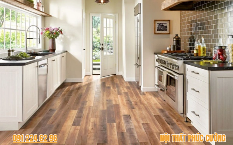 Những tiêu chí cần lưu ý khi chọn sàn gỗ công nghiệp phòng bếp